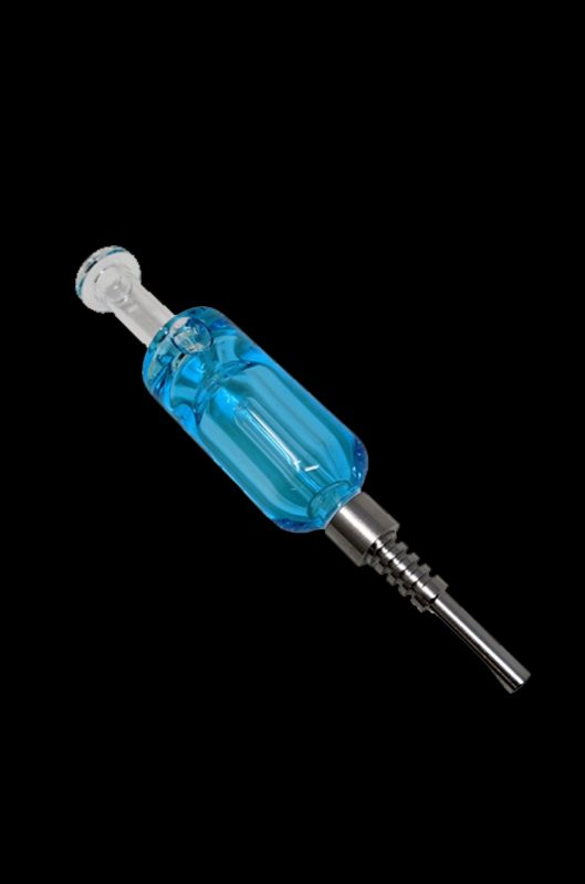 AK47 Silicone Dab Straw Collector with Titanium Tip